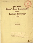1924 Southeast District Women's Home Demonstration Clubs Yearbook