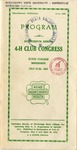 1941 Mississippi 4-H Club Congress Program