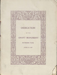 Dedication of the Grant Monument, Riverside Park, April 27, 1897