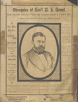 Obsequies of Gen'l U.S. Grant, New York City, Thursday, Friday and Saturday, August 6, 7 and 8, 1885, in memory of the successful general and honored statesman