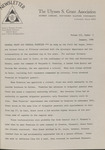 The Ulysses S. Grant Association Newsletter, Volume 3, Number 2, January 1966