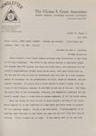 The Ulysses S. Grant Association Newsletter, Volume 6, Number 4, July 1969