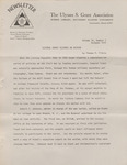 The Ulysses S. Grant Association Newsletter, Volume 9, Number 1, October 1971